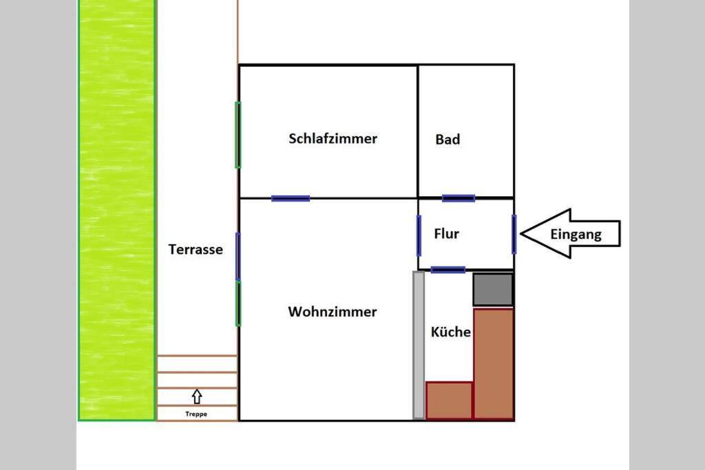 Schoene Wohnung In Ruhiger Zentraler Lage رودغاو المظهر الخارجي الصورة